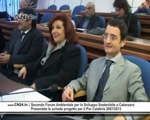 Download Video: Secondo Forum Ambientale per lo Sviluppo Sostenibile a Catanzaro