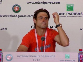 David Ferrer post-match press conference