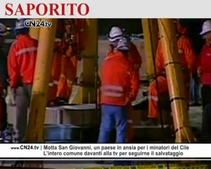 Motta San Giovanni, un paese in ansia per i minatori del Cile