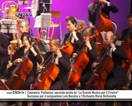Catanzaro: Politeama, seconda serata de “La Grande Musica per il Cinema”