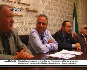 Lavoro: Catanzaro, riunita commissione provinciale per emersione
