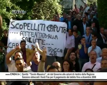 Sanità: Scopelliti ha presentato il piano al Ministero dell'Economia