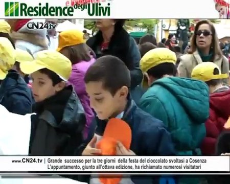 Cosenza: festa del cioccolato, 100mila presenze