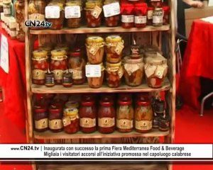 In migliaia alla fiera Mediterranea Food e beverage di Catanzaro