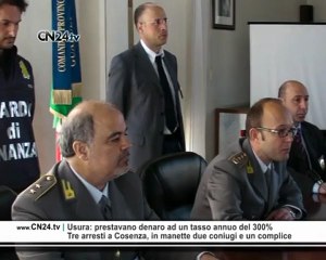 Usura: in manette due coniugi ed un loro complice