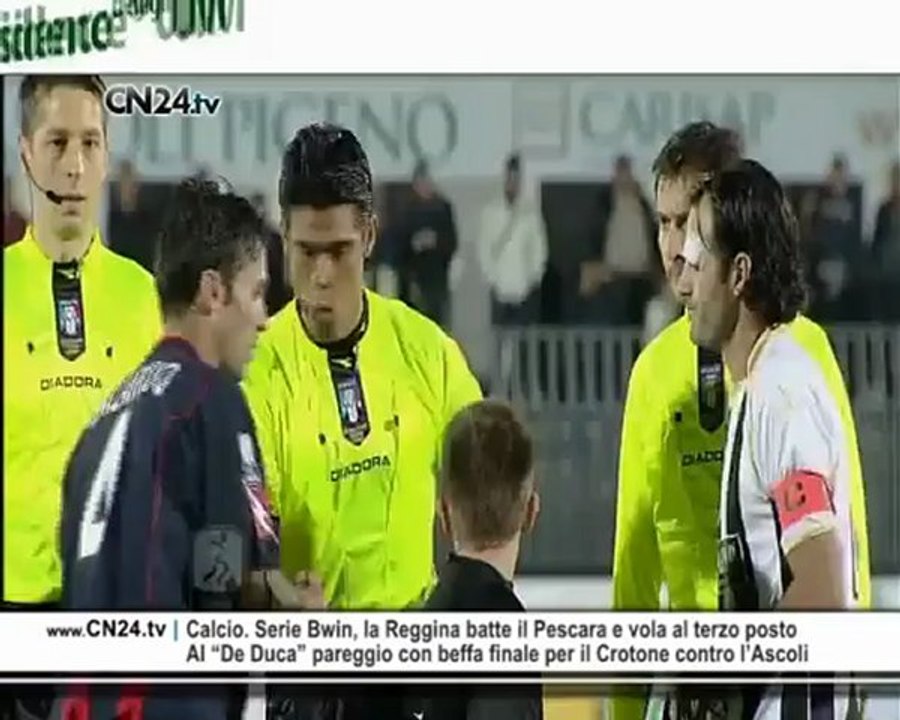 Calcio. Serie Bwin, la Reggina vola al terzo posto. Crotone, pari ad Ascoli