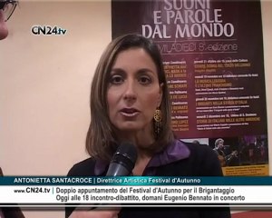 Festival d’Autunno, pomeriggio presentazione libro Ciconte
