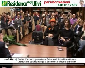 Festival d’Autunno, presentato il libro di Ciconte