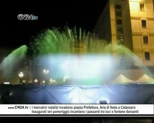 I mercatini natalizi invadono piazza Prefettura. Aria di festa a Catanzaro