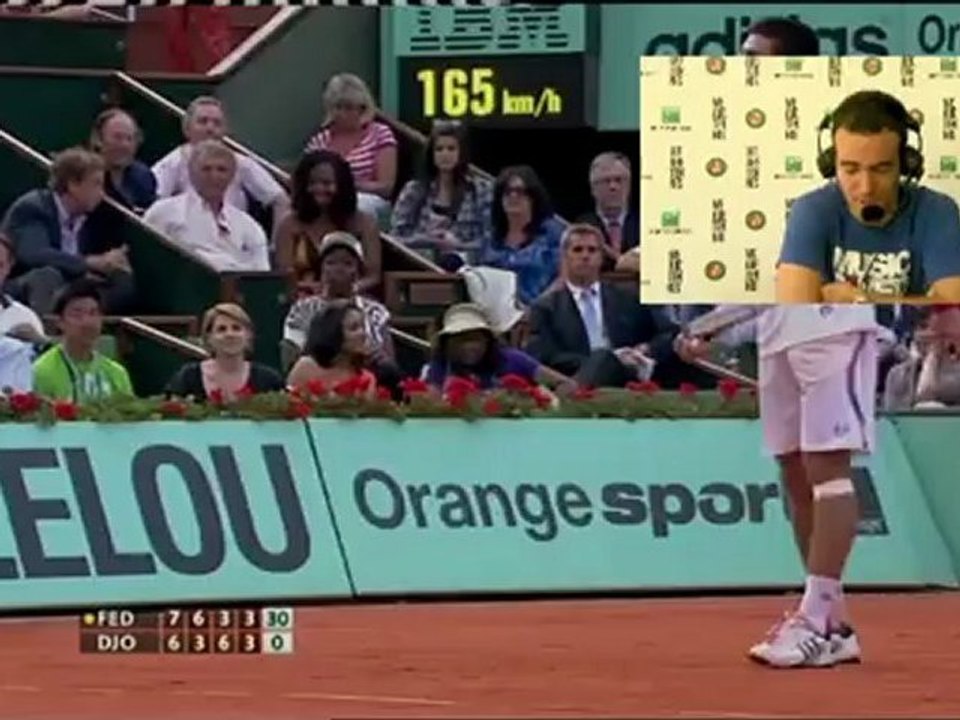 Mardi 29 mai 2012 - Federer vs Djokovic - Raphaël