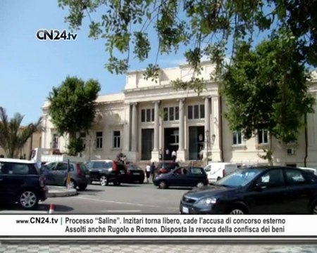 Processo Saline, Inzitari torna libero. Cade l’accusa di concorso esterno