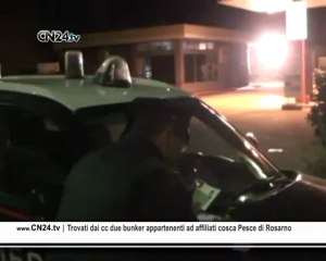 Trovati dai cc due bunker appartenenti ad affiliati cosca Pesce di Rosarno
