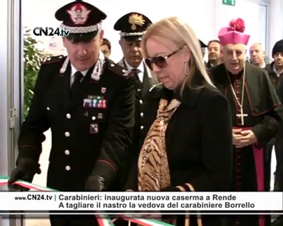Carabinieri: inaugurata nuova caserma a Rende