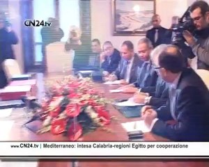 Mediterraneo: intesa Calabria-Regioni Egitto per cooperazione