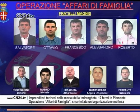 Affari di famiglia: 12 arresti in Calabria, Piemonte e Lombardia