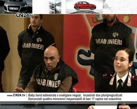 Sgominata a Cosenza gang delle rapine, tra i fermati 4 minori