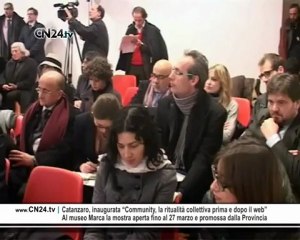 Inaugurata al Marca di Catanzaro la mostra “Community. La ritualità collettiva prima e dopo il web”