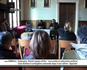 Catanzaro. Ranieri passa all’Idv: “una scelta di autonomia politica”