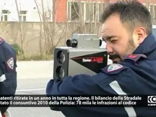 Polizia stradale. 78.057 le infrazioni in Calabria.