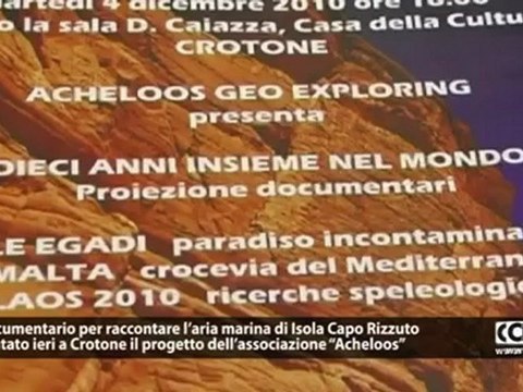 Dai fondali marini di Isola Capo Rizzuto ad un documentario sui fondali