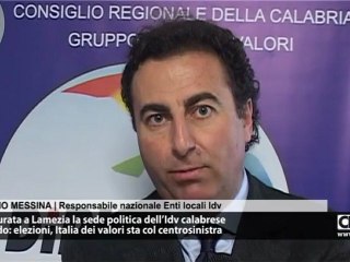Conferenza stampa  Idv a Lamezia su amministrative
