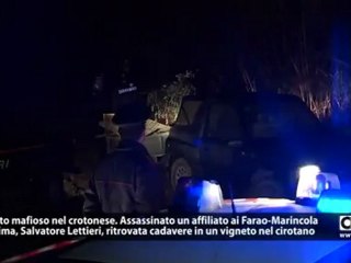 Agguato mafioso nel crotonese. Assassinato affiliato ai Farao-Marincola. Il Video