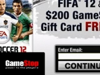 How to get free FiFa 12 & Gamestop gift card $200 for US