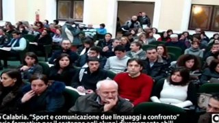 Reggio Calabria. Seminario  “Sport e comunicazione due linguaggi a confronto”
