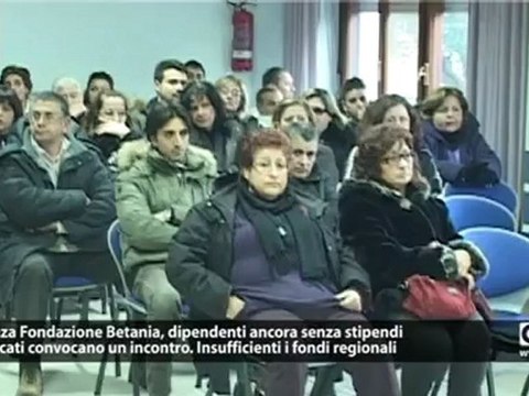 Fondazione Betania: lavoratori senza stipendio da mesi, incontro con sindacati