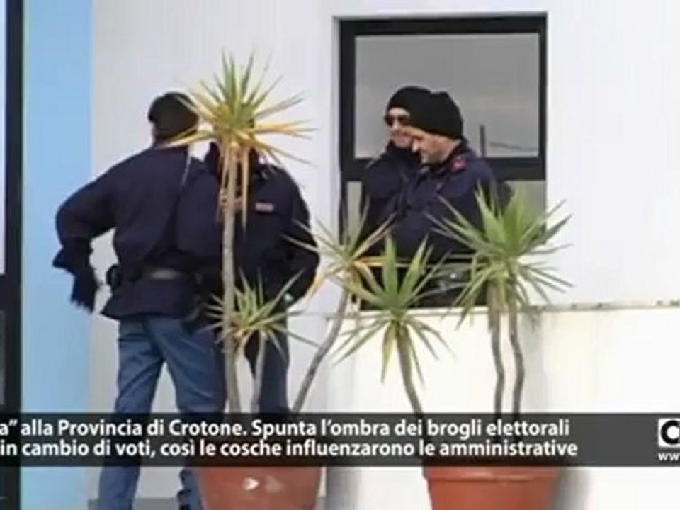 Indagine Hydra: ipotesi brogli elettorali alla Provincia di Crotone