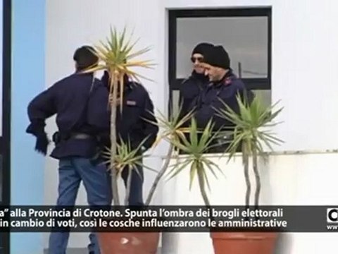 Indagine Hydra: ipotesi brogli elettorali alla Provincia di Crotone