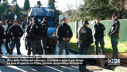 Spaccio di droga a Vibo: Operazione Ghost, 39 arresti. I dettagli
