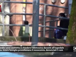 Accattonaggio in ospedale a Cosenza, denunciati 5 rom