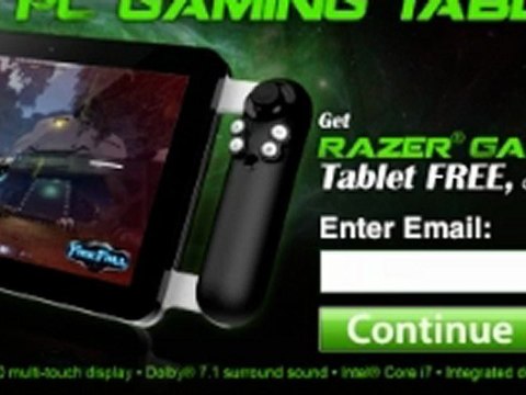How to get FREE Razer Gaming Tablet for US