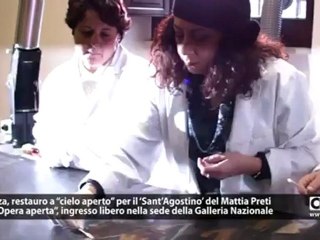 Arte: restauro del Mattia Preti, sabato inaugurazione