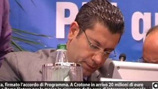 Bonifica, firmato l’accordo di Programma. A Crotone in arrivo 20 milioni di euro