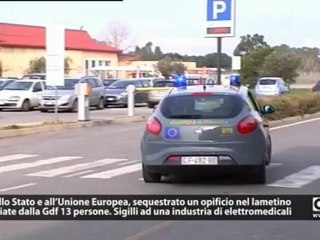 Operazione “Bisturi”, la Gdf sequestra opificio e denuncia 13 persone