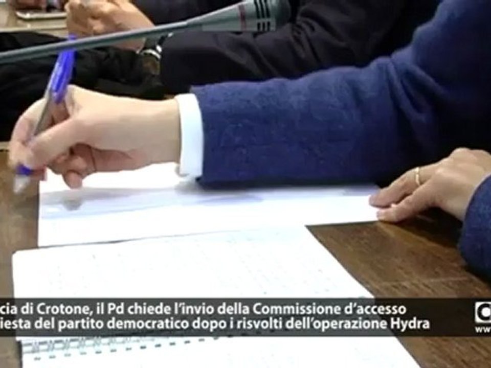 Crotone: commissione antimafia Pd chiede accesso alla Provincia