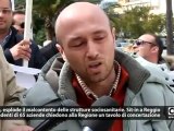 Lavoro. Sit-in dipendenti strutture socio sanitarie a Reggio Calabria