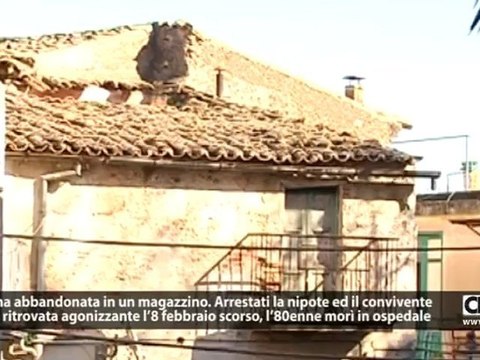 Rossano, anziana abbandonata morta: 2 arresti