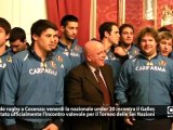 Provincia Cosenza. Ricevuta la Nazionale italiana Rugby under 20