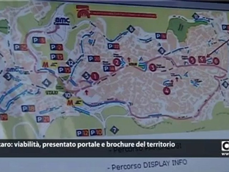 Catanzaro: viabilità, presentato portale e brochure del territorio