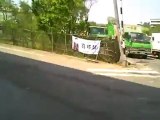 Taiwan UAV (Unmanned Awesome Vehicle) VS Speeding Truck