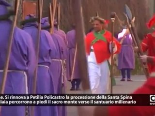 Crotone. Si rinnova a Petilia Policastro la processione della Santa Spina