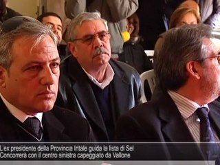L’ex presidente della Provincia Iritale guida la lista di Sel
