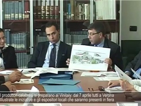 Vinitaly 2011. Presentati alla regione stand Calabresi