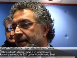 Latitante catturato ad Africo: viveva in un bunker in cucina