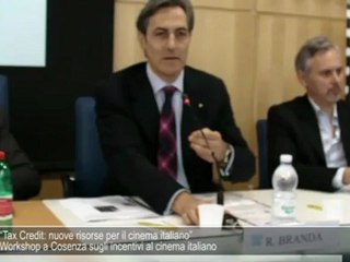 Cinema: convegno a Cosenza, Tax credit per aumentare investimenti