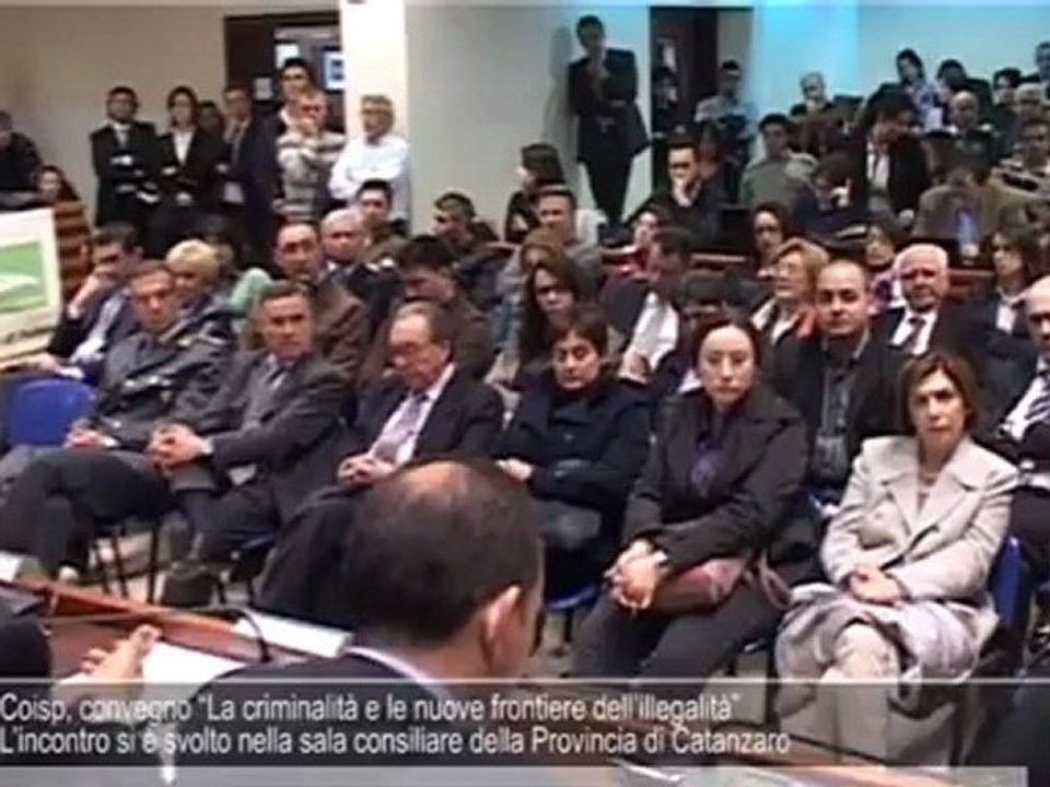 Coisp, convegno “La criminalità e le nuove frontiere dell’illegalità”