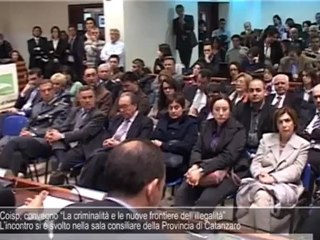 Coisp, convegno “La criminalità e le nuove frontiere dell’illegalità”